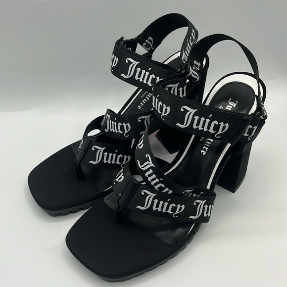 Juicy Couture Shoes - Juicy Couture Women's Elegant Chunky High Heel Dress Sandals